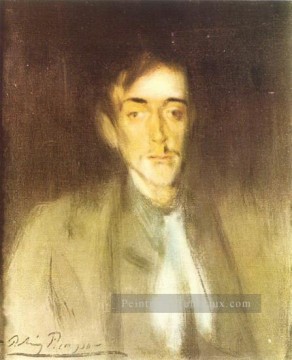 portrait Tableau Peinture - Portrait d Angel F Soto 1899 Pablo Picasso